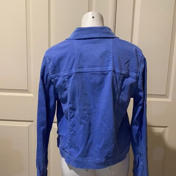 MK Oxford Blue stretch denim jacket. XL. NWT - Picture 4 of 11